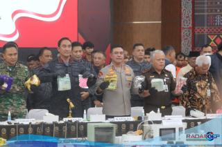 Polda Sumut Musnahkan Barang Bukti Narkoba Dengan Nilai Fantastis, Selamatkan Lebih dari Jutaan Jiwa